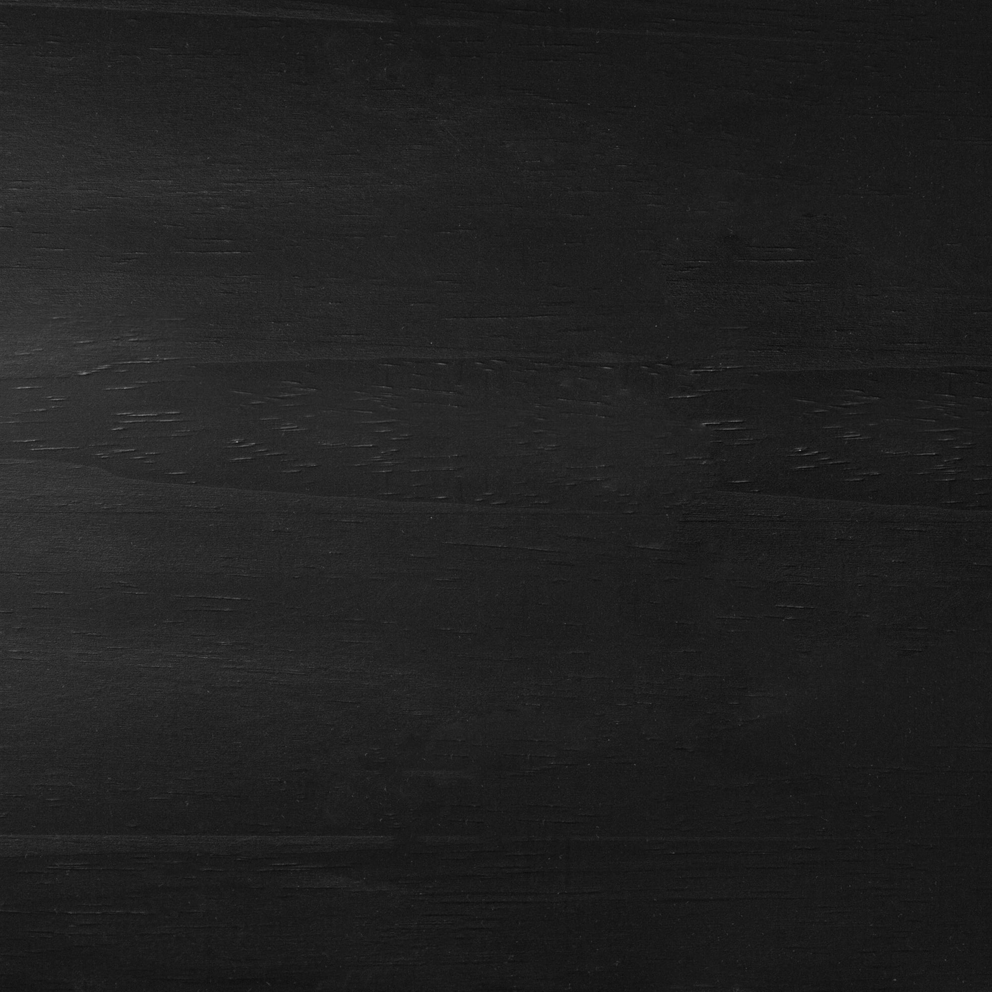 Desert Fields Baneberry Simple Solid Wood Natural Trundle Bed, Black