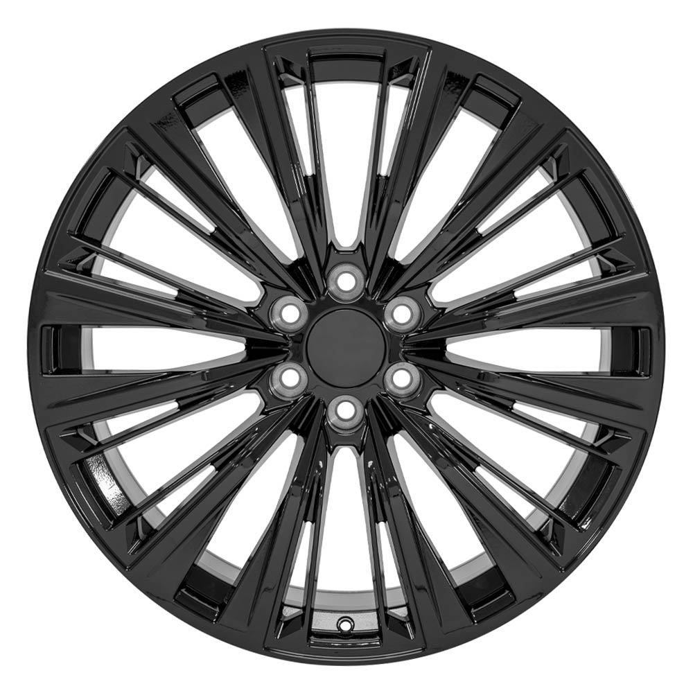 24 inch Replica Wheel Rim fits Cadillac Escalade - CA93 Black 24x10
