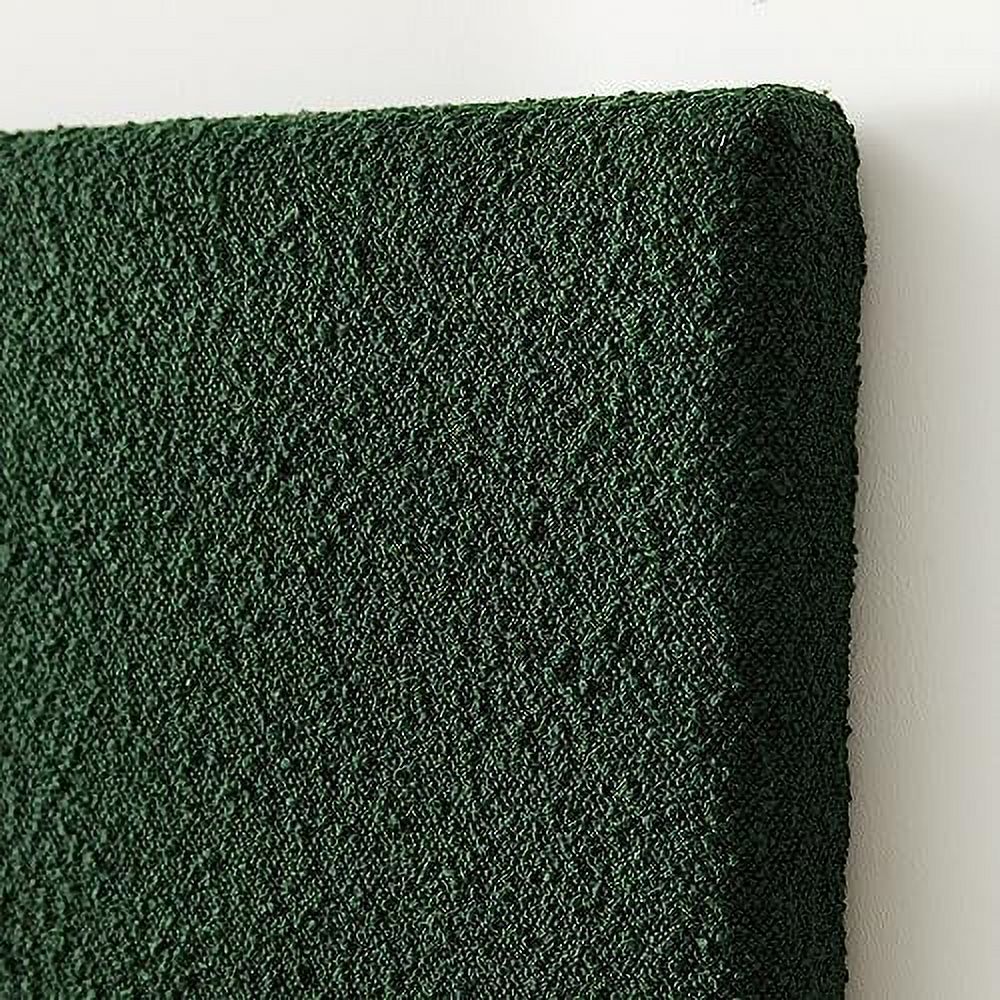 Villa Classic - College Headboard With Legs - Boucle Dark Green