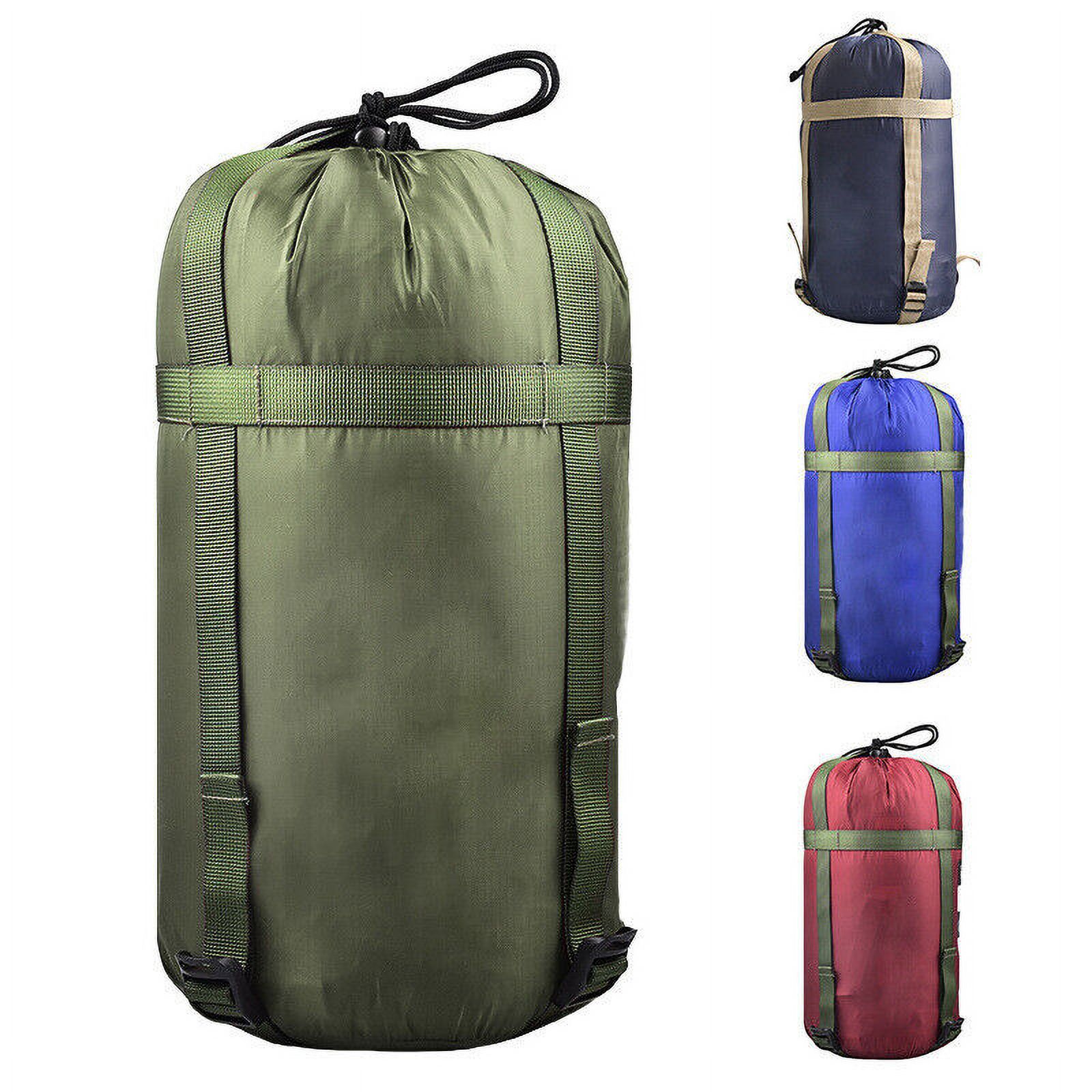 Nylon Compression Stuff Sack Lightweight Sleep Bag Storage Bag Camping Hiking