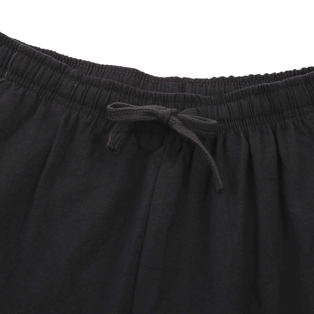 Emmababy Men’s Casual Pants Elastic Tie-Waist Loose Long Trousers