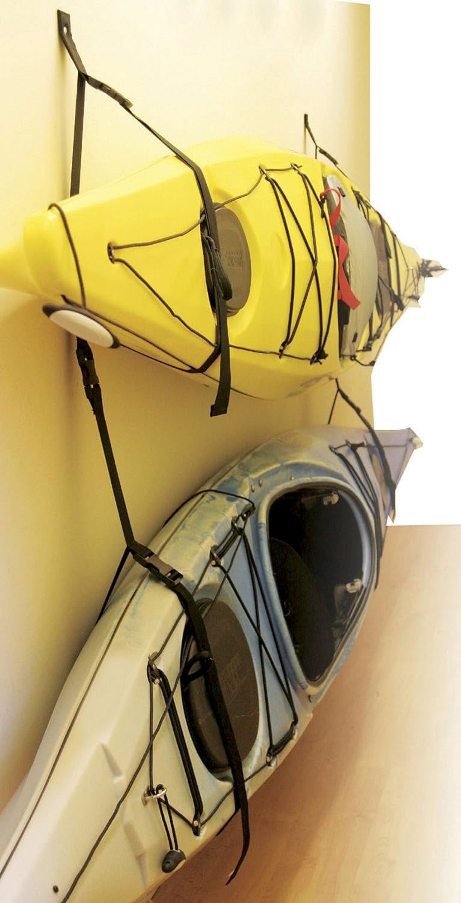 PROPEL PADDLE GEAR BY Kayak Storage Straps | Adjustable Design | 2.5 Inches Lag Bolts | Easy Secure Mounting | Each Strap Holds 150 Lb | Boating Accessory