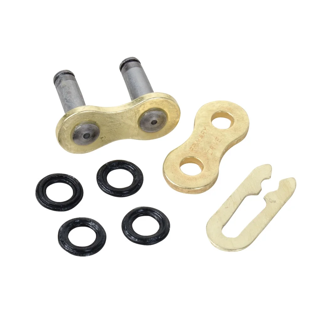 Primary Drive Gold Plated ORH X-Ring Chain 520 X 114 Professional Motorbike Chain with Honda CR125R 1985-1996,1998-1999| Powersport Spares, Dirt Bike Parts