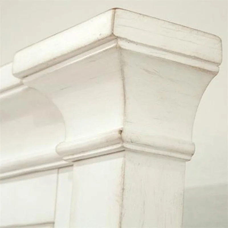 Riverside Furniture Myra King Panel Bed in Paperwhite