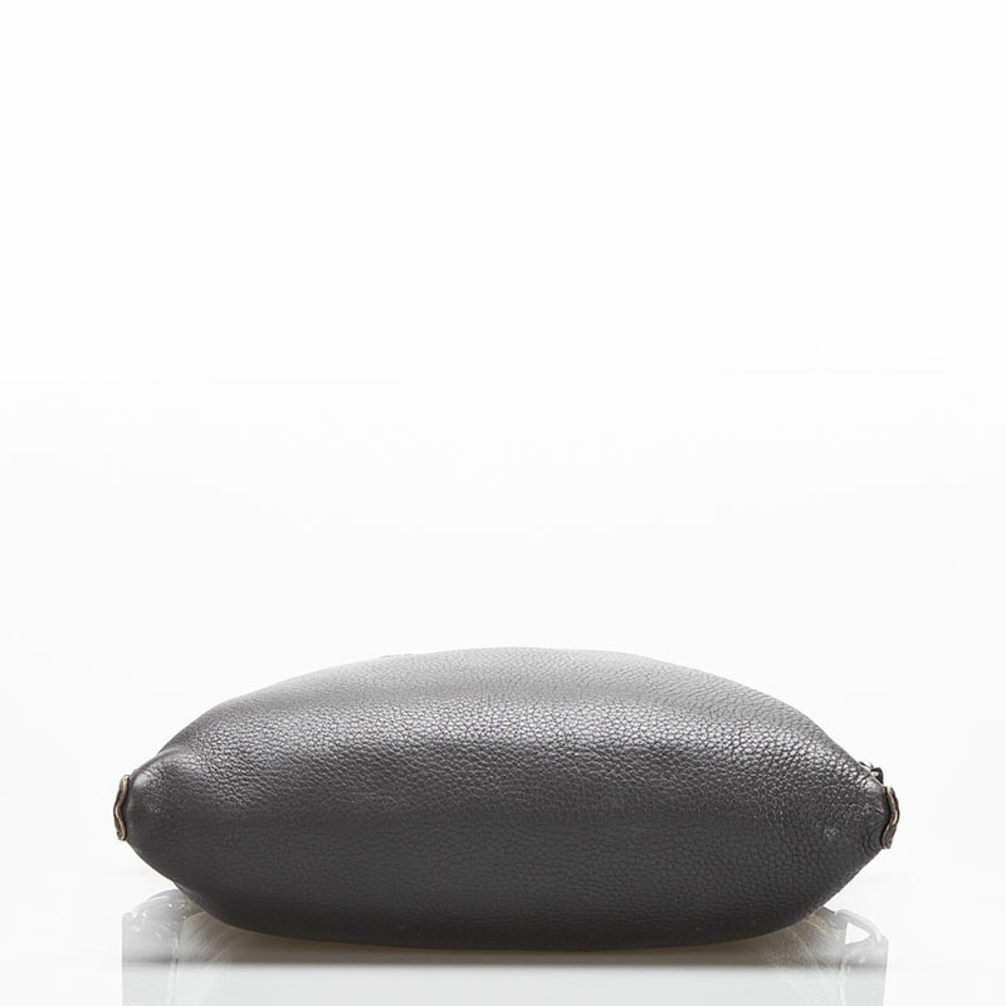 Pre-Owned Fendi Selleria shoulder bag 8BT092 brown leather ladies FENDI (Good)