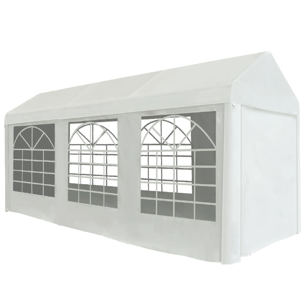 Aibecy Party Tent PE 16.4'x26.2' White