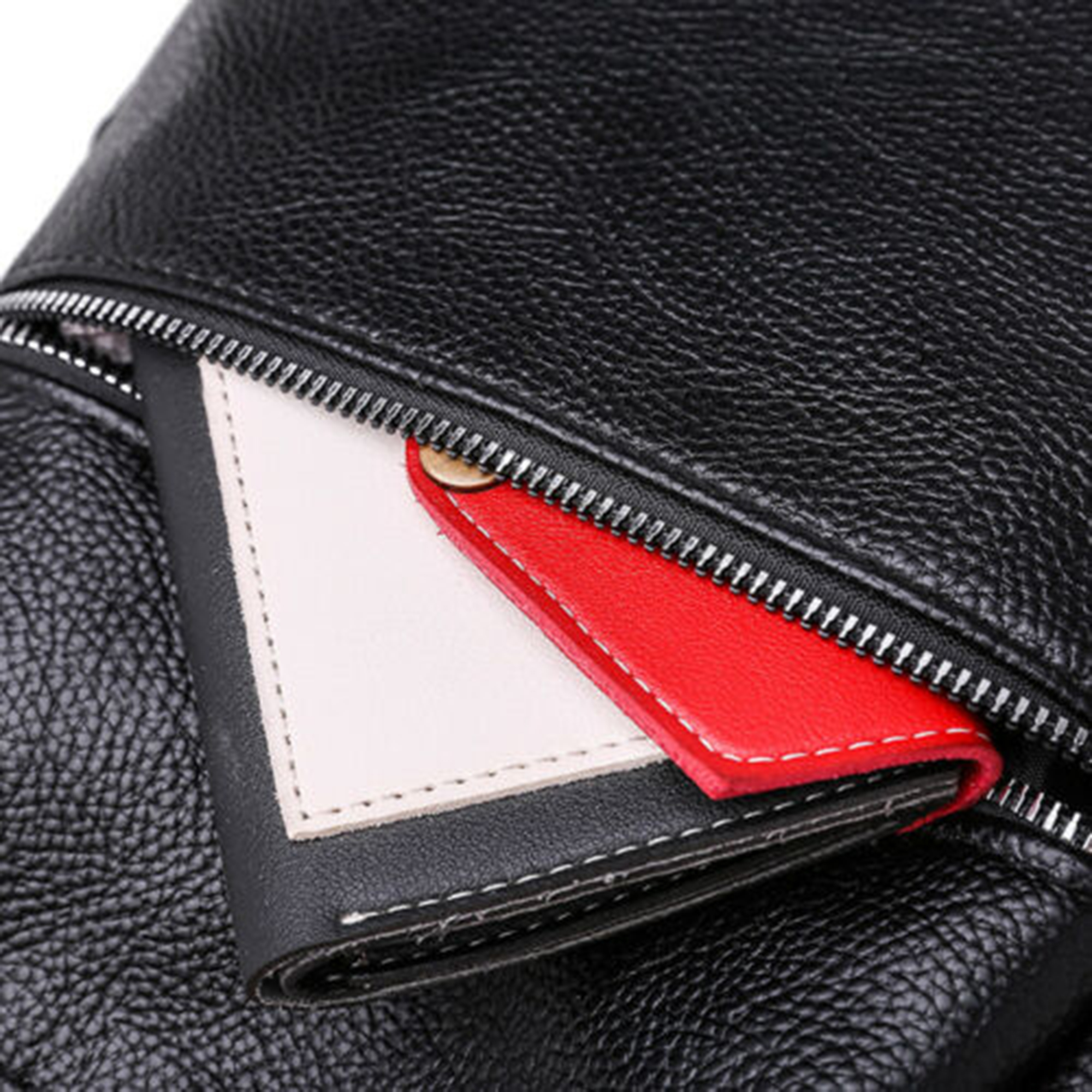 Peyakidsaa Unisex Casual PU Leather Backpack Large Capacity Shoulder Bags Travel Hiking Rucksack School Bag