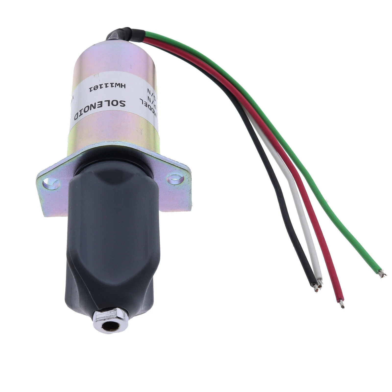 EHEParts 12V Exhaust Solenoid 10138PRL 1502-12C 4 Wires for Corsa Electric Systems