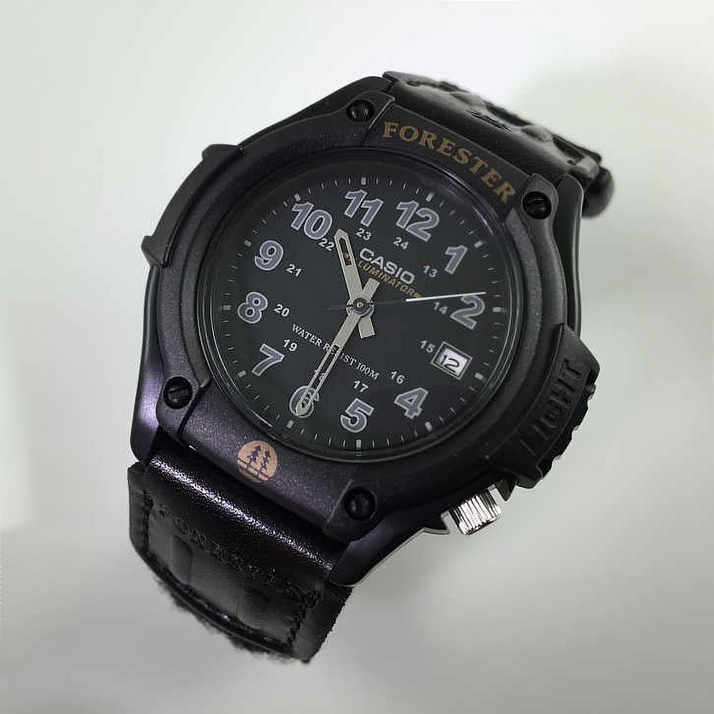 Men's Casio Classic Leather/ Cloth Forester Watch FT500WC-1BV