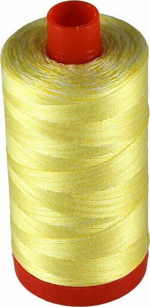 Aurifil Mako Cotton Thread Lemon Ice Variegated 3910 50wt 1422yd