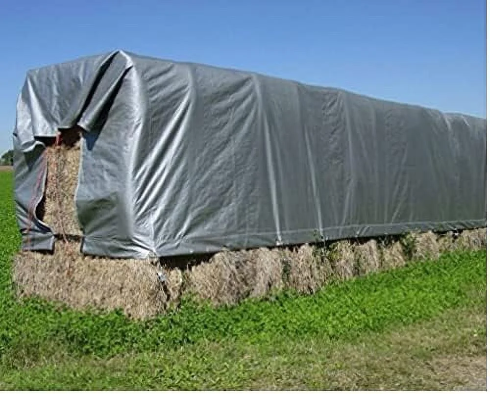 Tarp Extra Heavy Duty Tarp. Water Proof. UV Blocking. Reversible. All Purpose. - National Standard Products (White, 20 Ft x 20 Ft)