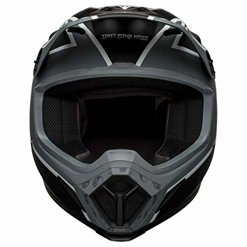 Bell Helmets MX-9 Twitch MIPS Helmet (X-Large, Matte Black/Gray/White)