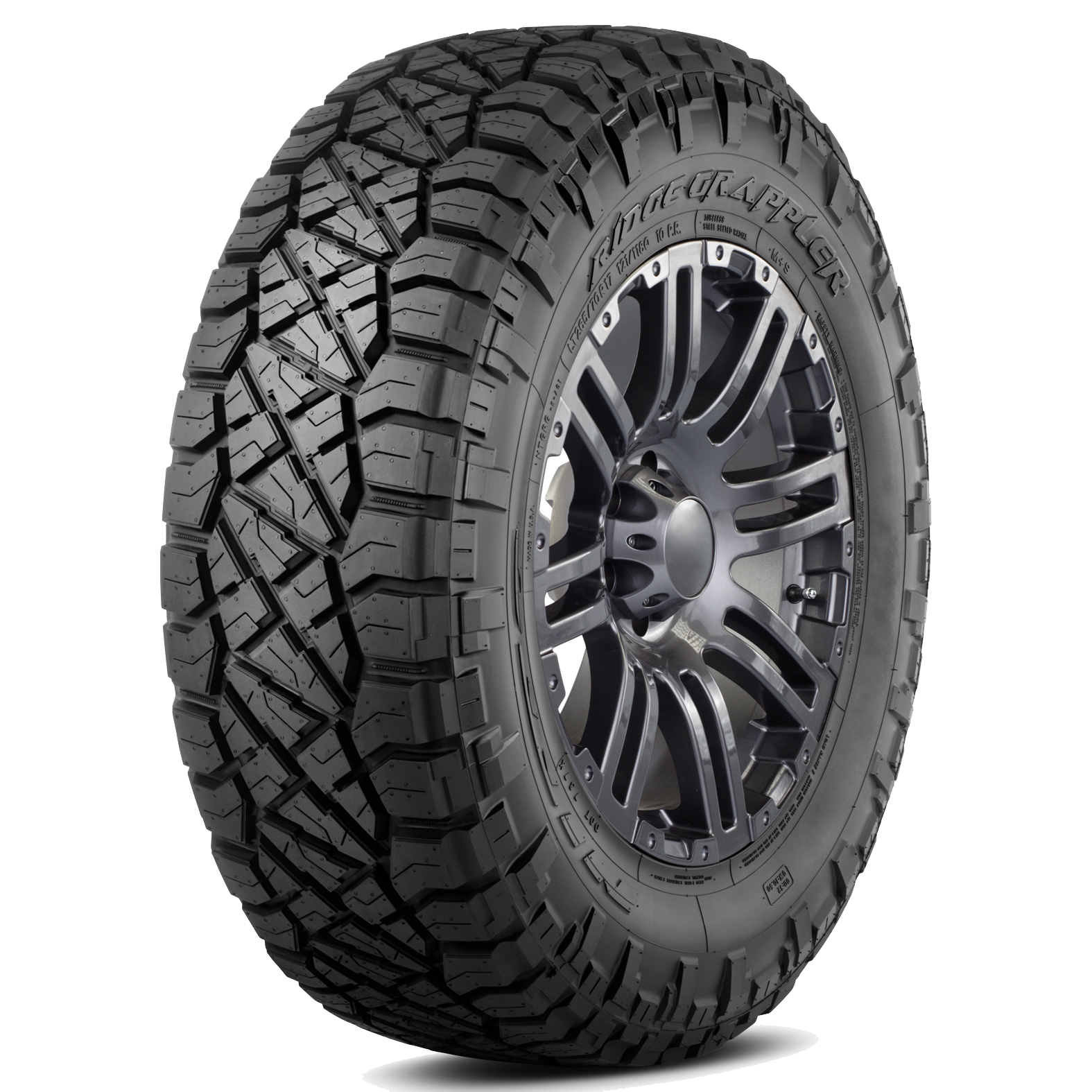 Set of 4 (FOUR) Nitto Ridge Grappler LT 325/60R20 Load E 10 Ply AT A/T All Terrain Tires