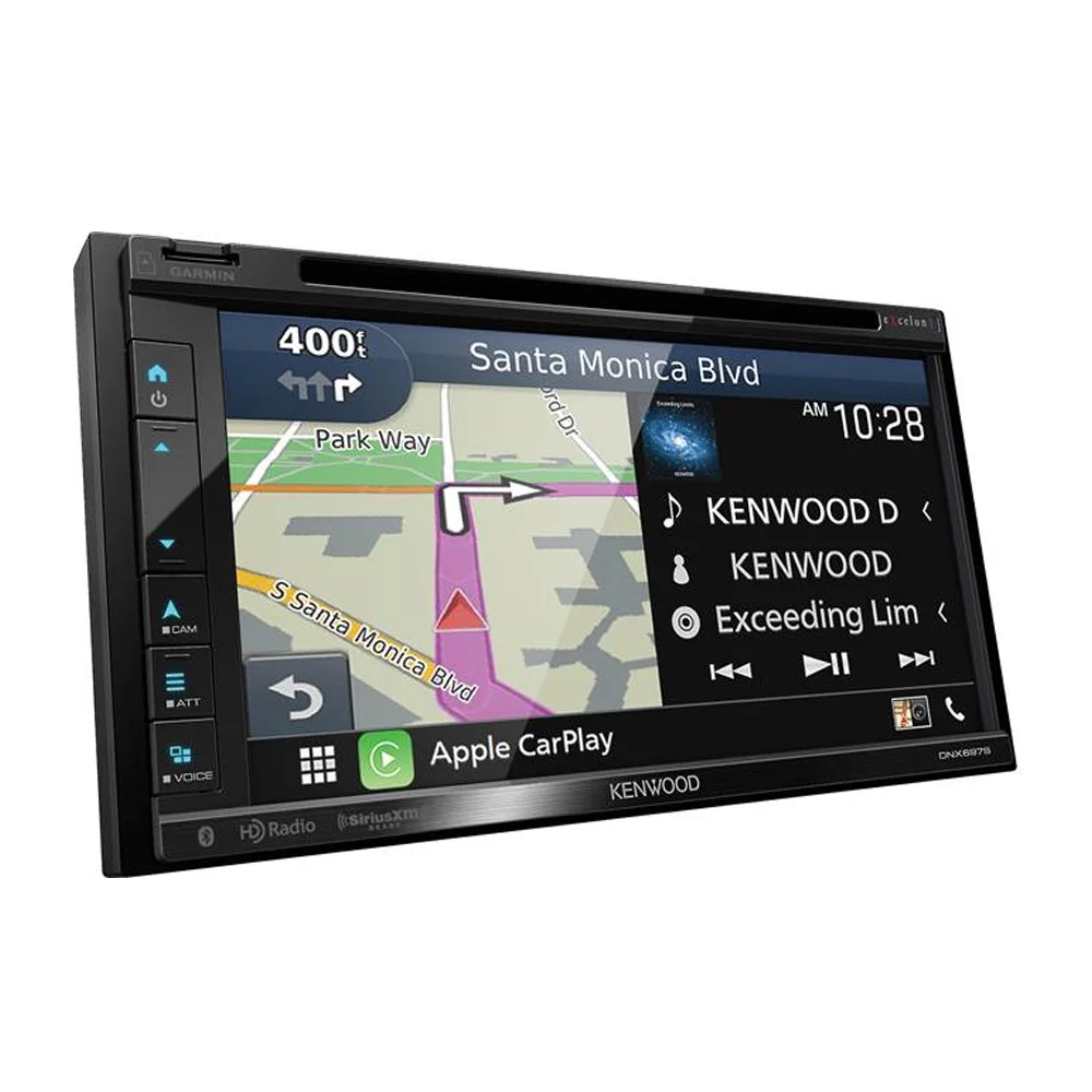 New Kenwood DNX697S Navigation DVD Receiver & CMOS-130 Universal Rear View Camera