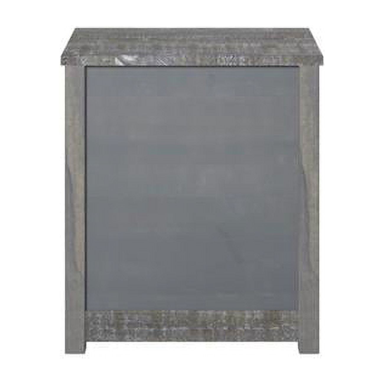 EcoFlex Furniture HM208 Hampton Solid Wood Nightstand, Misty Grey