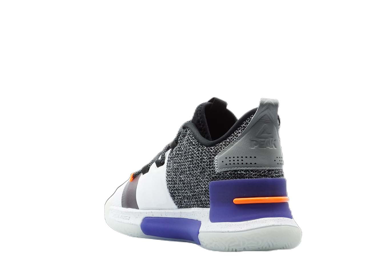 [E94451] Mens Peak Taichi Flash Lou Williams Team White Purple Basketball Shoes - 7