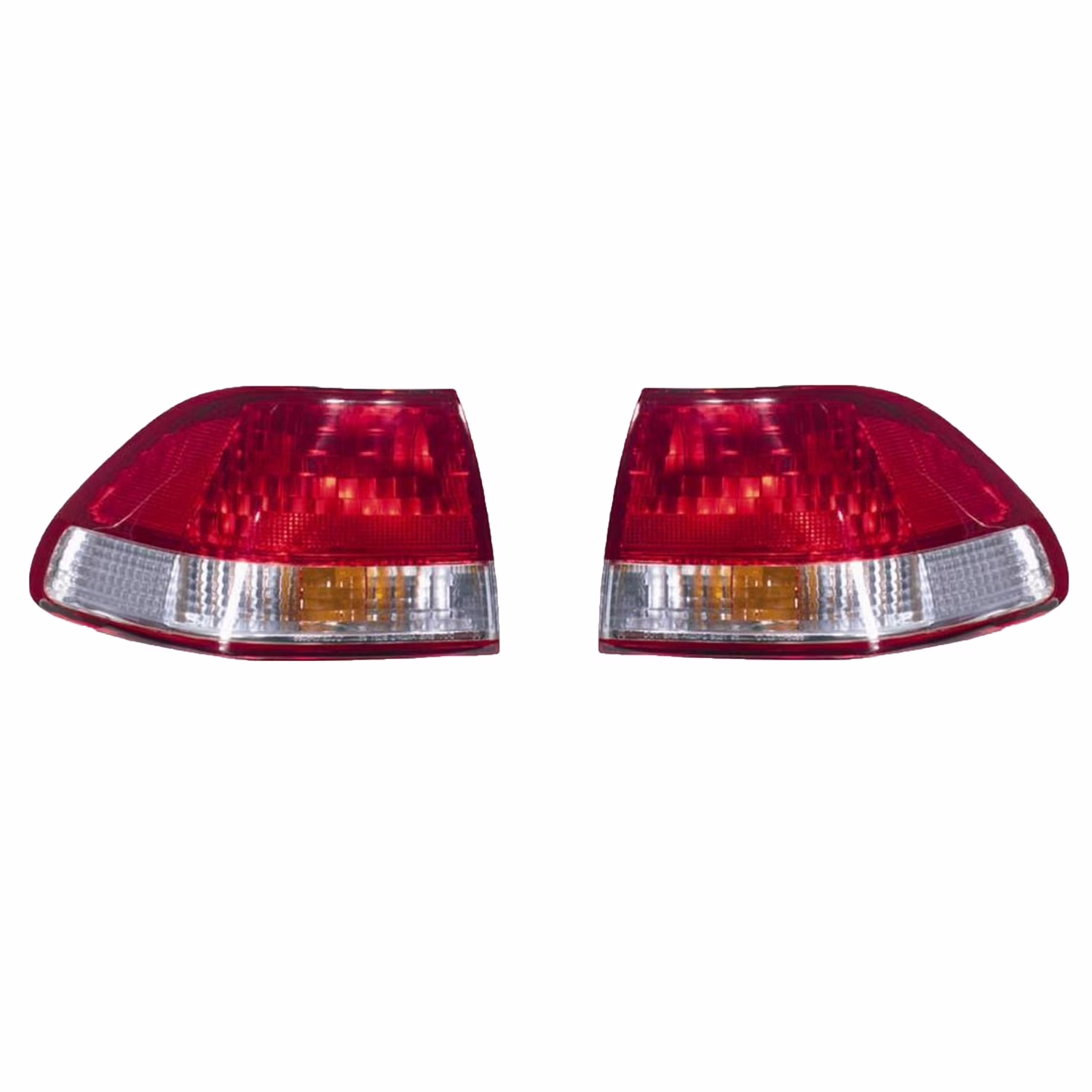 Pair Of Tail Lights Fits Honda Accord Sedan 2001-2002 Ho2801135 33551-S84-A11