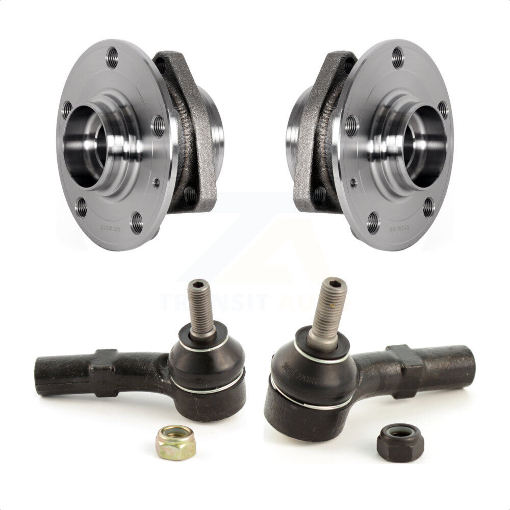 Transit Auto - Front Wheel Bearing And Tie Rod End Kit For Audi A3 Sportback e-tron With 80mm Outer Diameter K7T-101315