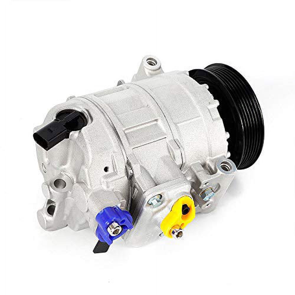 Oukaning Ac Compressor & A/C Clutch 1K0 820 803 For Vw Jetta Golf Gti Beetle Passat Eos A3 Tt 2.0L