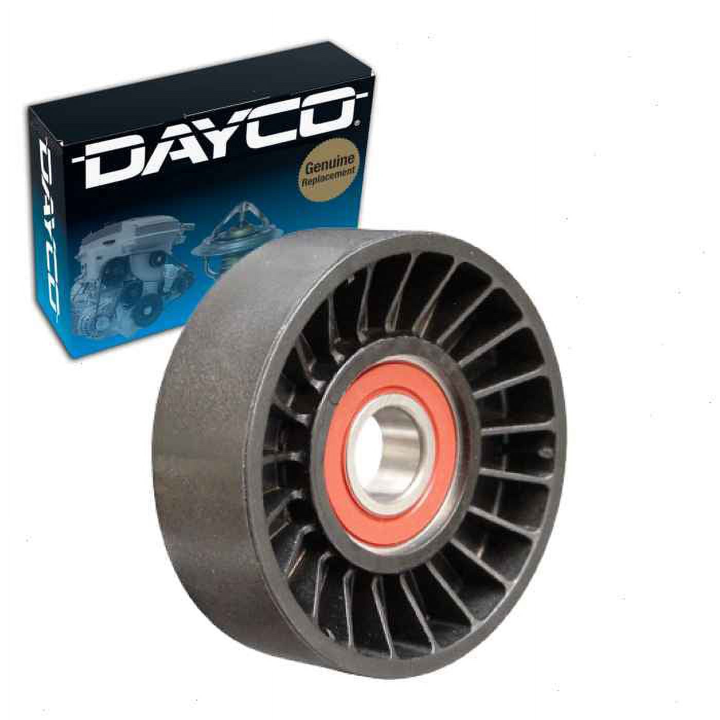 Dayco Drive Belt Tensioner Pulley compatible with Hyundai Santa Fe 2.7L V6 2001-2006