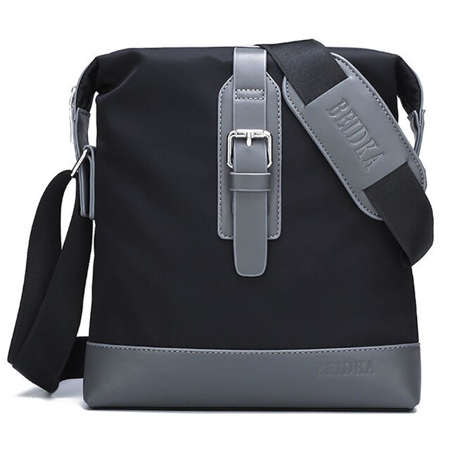 Men Shoulder Bag Nylon Waterproof High Quality Crossbody Outdoor Bags Male Travel School Retro Zipper Messanger Bag Hot Sale