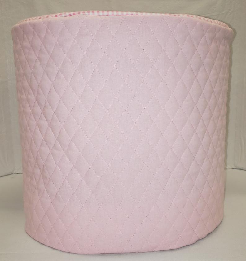 Pink & White Checked Gingham Cover Compatible for Instant Pot Pressure Cooker by Penny's Needful Things (Pink, 3 Quart)