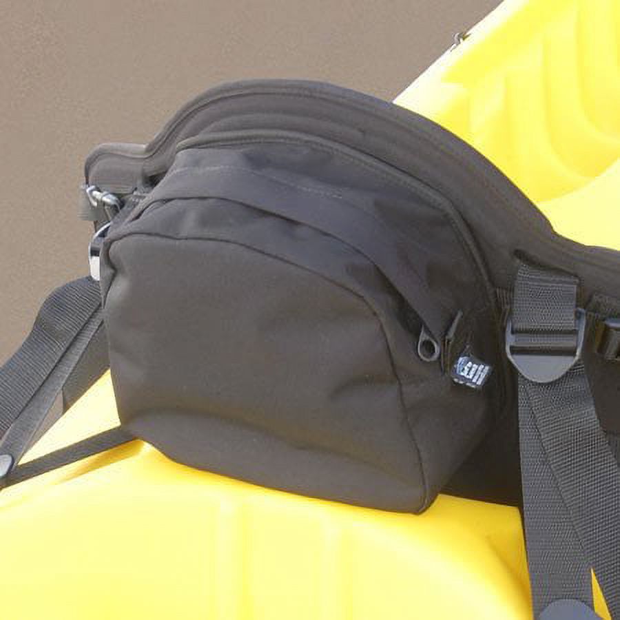 GTS Elite Molded Foam Kayak Seat With Standard Zipper Pack, Sit On Top Kayak Seat, Surf To Summit Kayak Seat, Ocean Kayak Seat