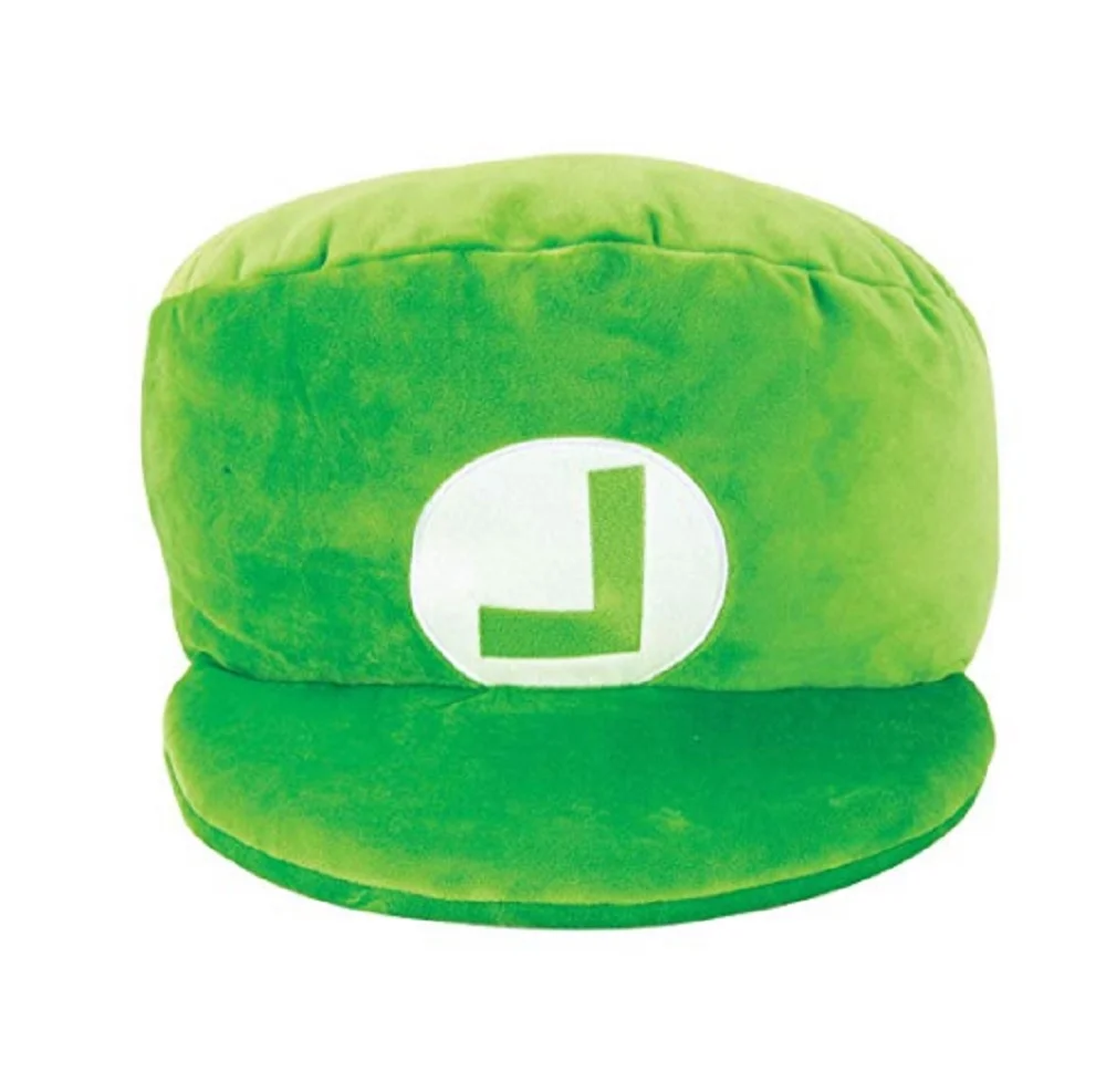 Plush Toy - Super Mario Brothers - Luigi Hat - Mocchi Mocchi - Jumbo 16 Inch