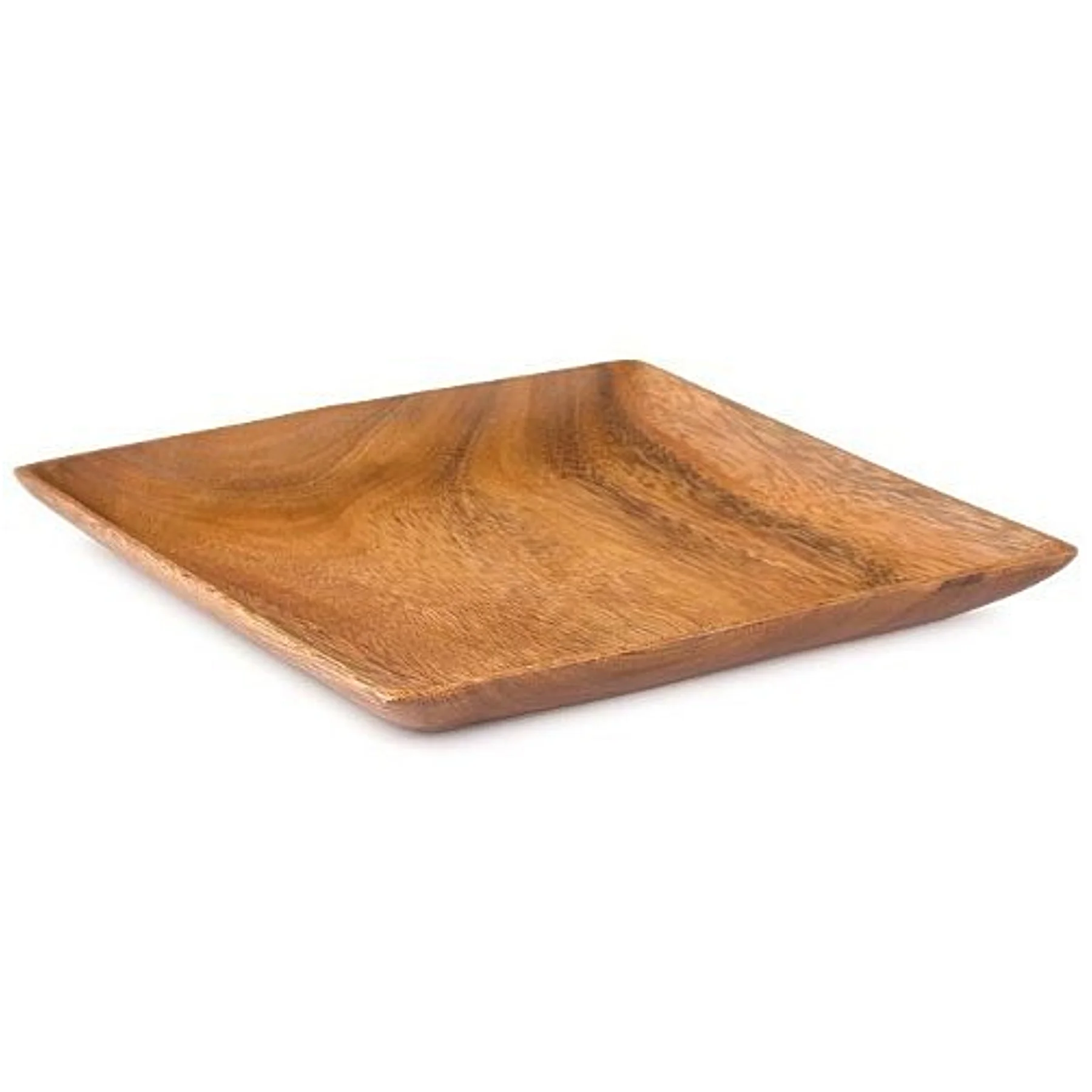 Acacia Wood Square Plates 1