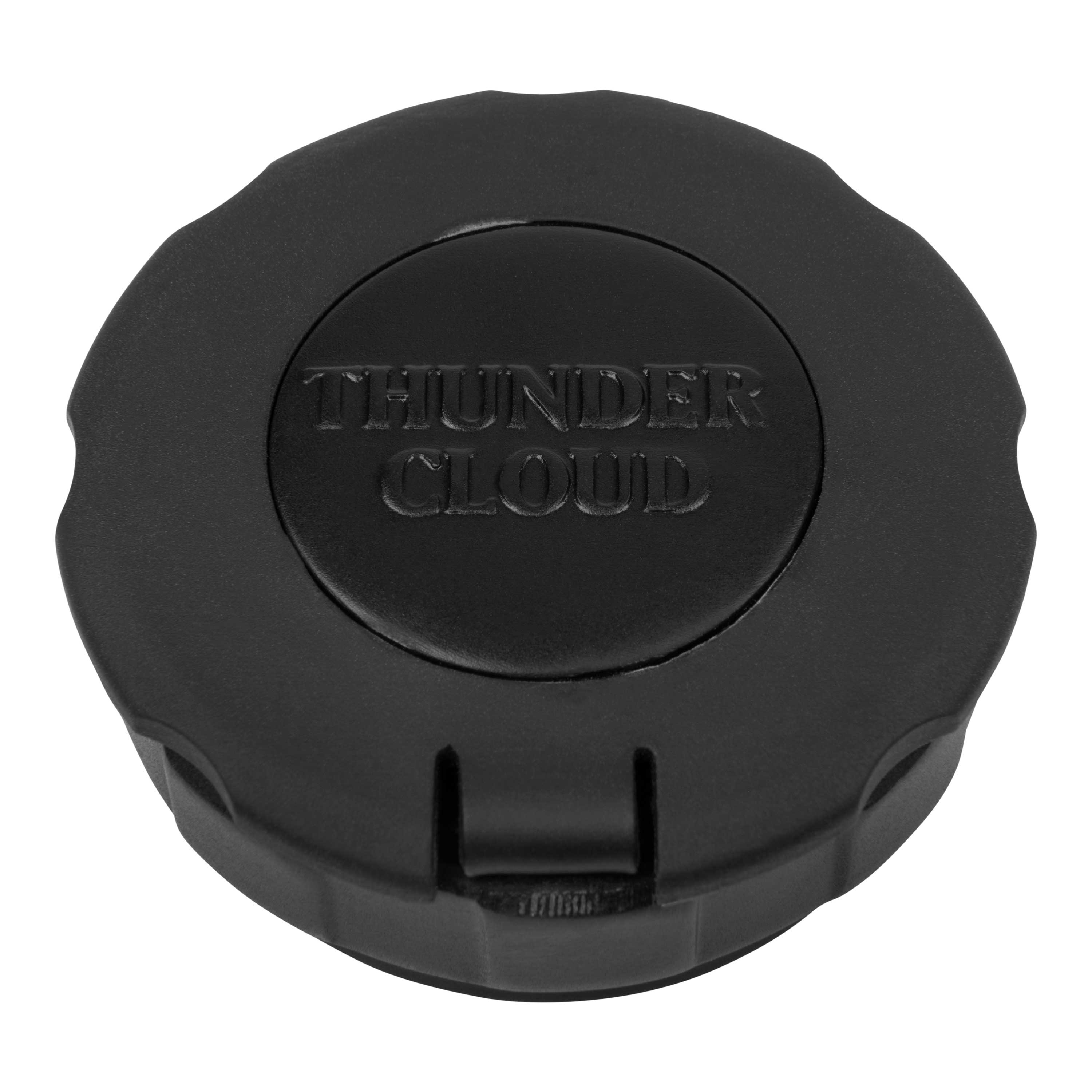 Thunder Cloud Vision Powder Flask, 4 oz, Clear, Fiberglass, 1