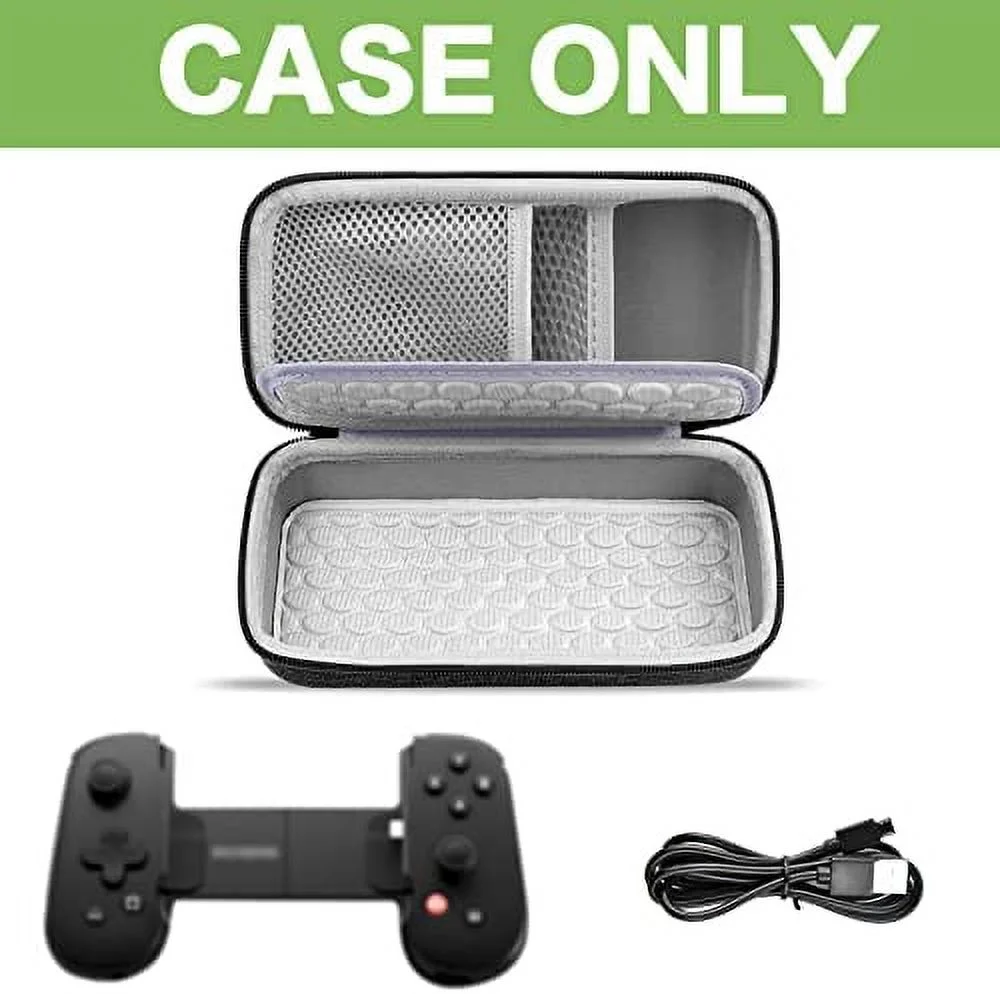 Case Compatible with Backbone One Mobile Gaming Controller for iPhone, Holder for Backbone Bluetooth Game Controller and Cable Accessories, Handheld Game Console Playstation Organizer (Box Only)