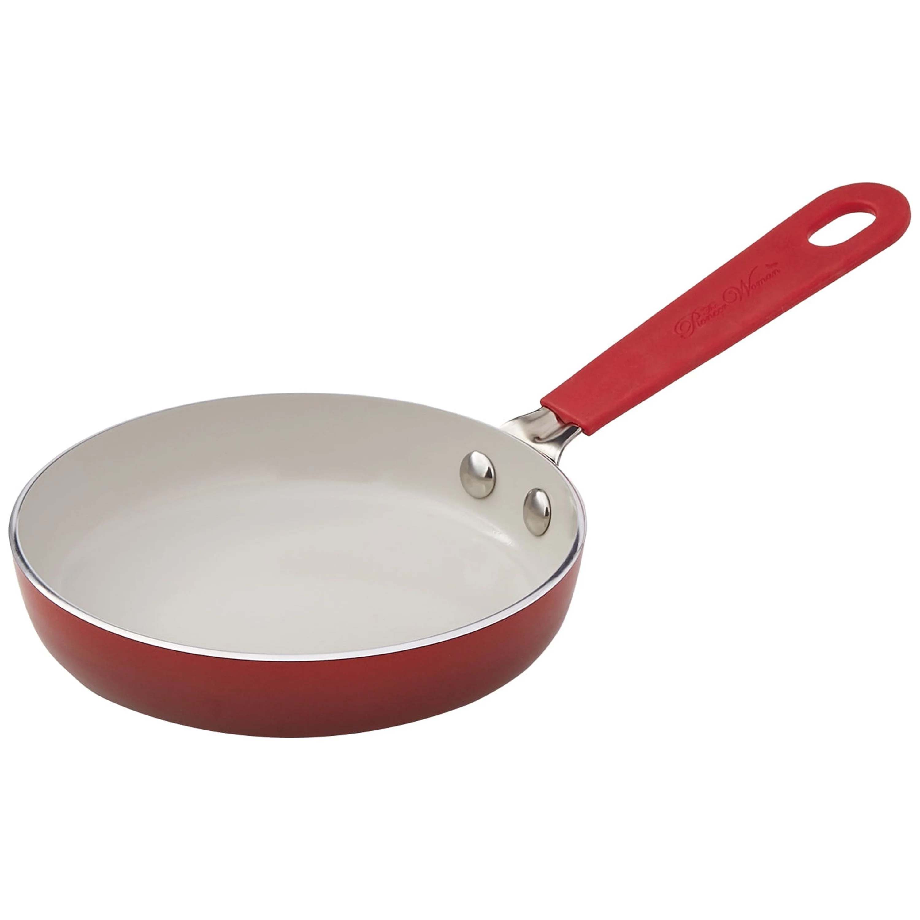 The Pioneer Woman 25 Piece Ceramic Nonstick Aluminum Easy Clean Cookware Set, Ombre Red