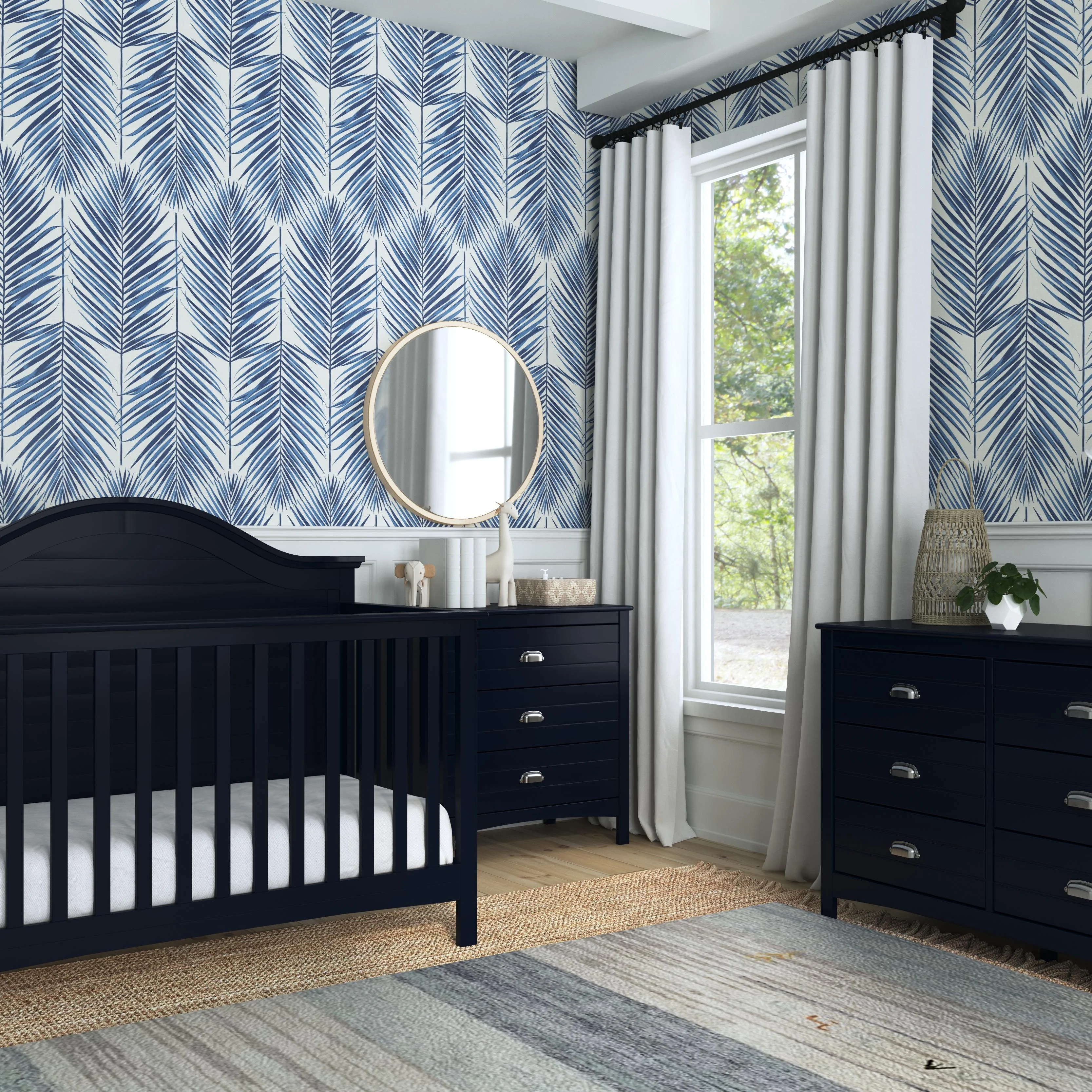 Carter's by DaVinci Nolan Crib in Navy