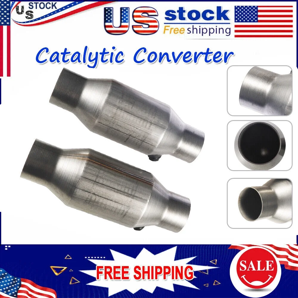 Paddsun Catalytic Converter Set - Perfect Fit for 09-17 Buick Enclave, Chevy Traverse, GMC Acadia - Enhance Your Exhaust System