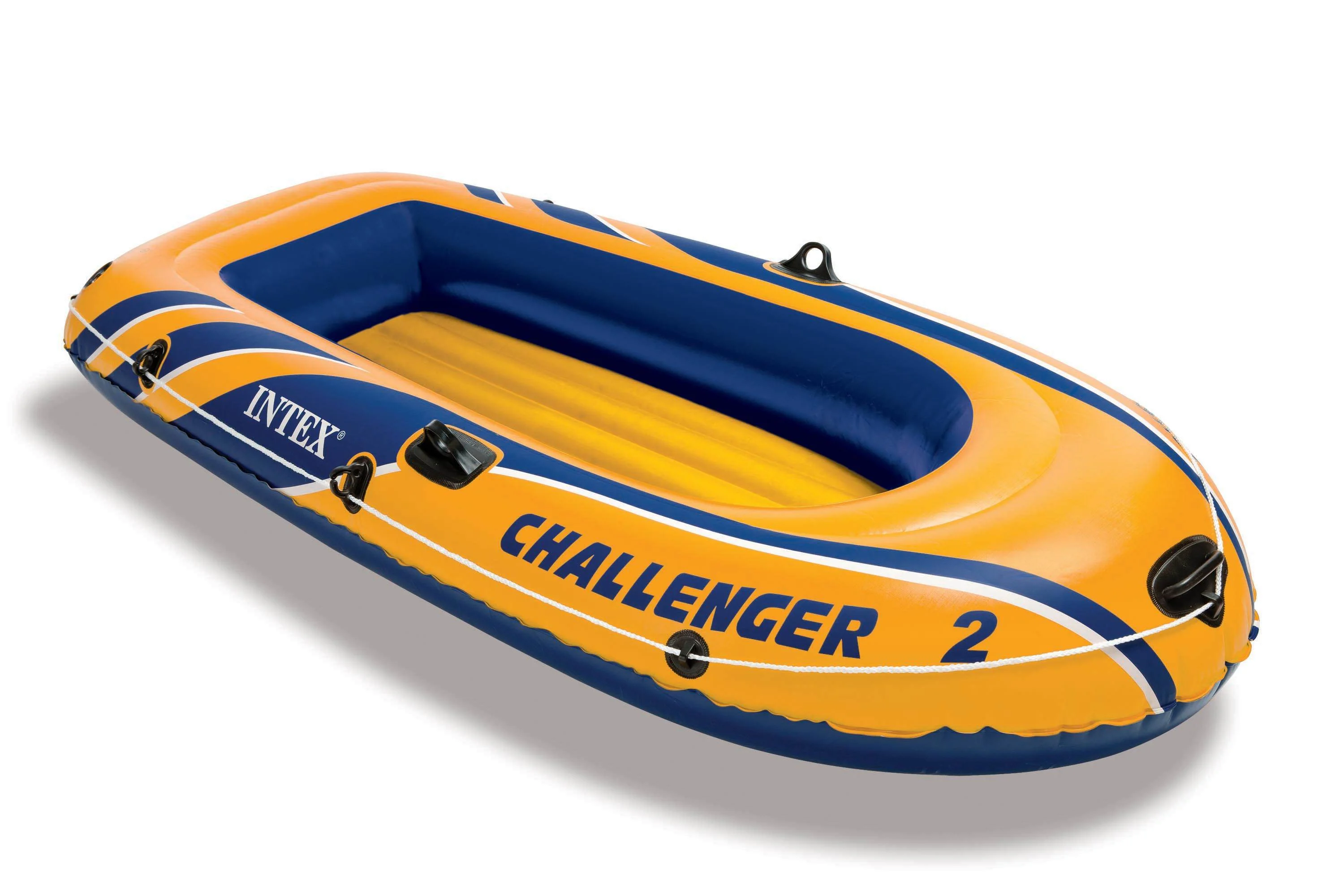 Intex Challenger 2, 2 Person Inflatable Raft with Oars & Air Pump