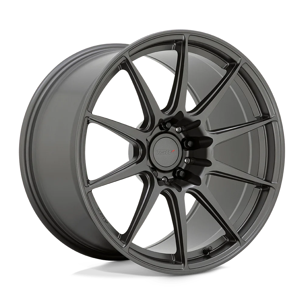 TSW Flow Formed Aluminum Rim TWKMA 18X8.5 5X120 M-GNMTL 35MM, 1885KMA355120G76A