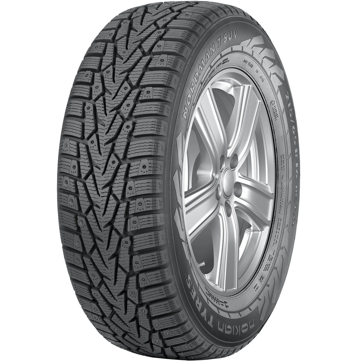 Set of 2 Nokian Nordman 7 SUV 255/55R18 109T XL Tires