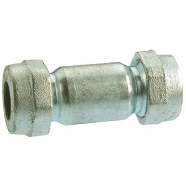 Pannext Fittings G-LCC20 Compression Galvanized Pipe Repair Coupling - 2 in.