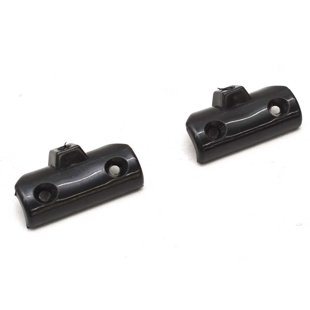 Boat Bimini Tube Rail Mount | 7/8 Inch Black Plastic (Pair)
