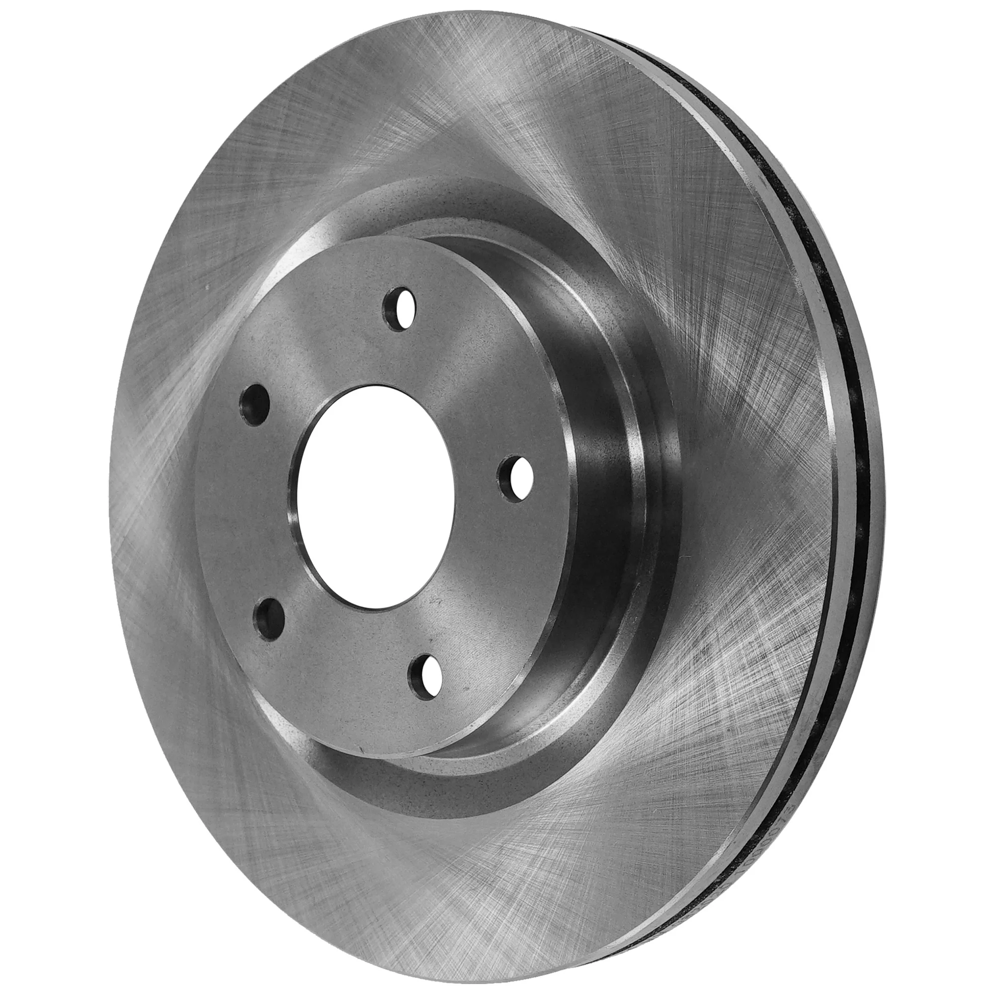 Front Side Brake Disc Plain Surface Vented 5 Lugs Pro-Line Series fits 2007-2012 Nissan Altima