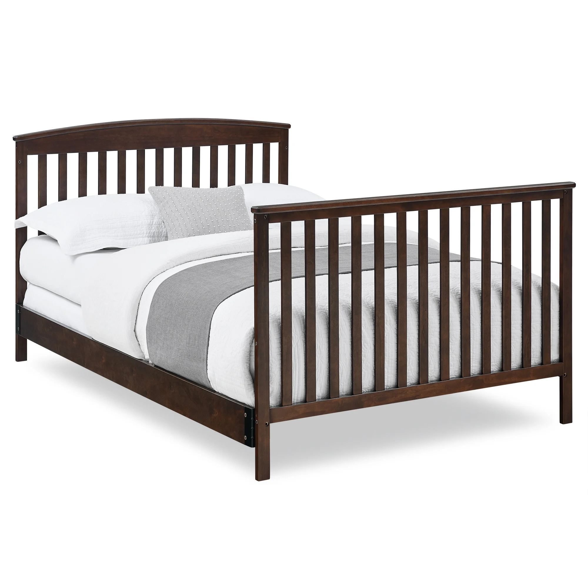 Delta Children Hanover 6-in-1 Convertible Baby Crib, Walnut Espresso