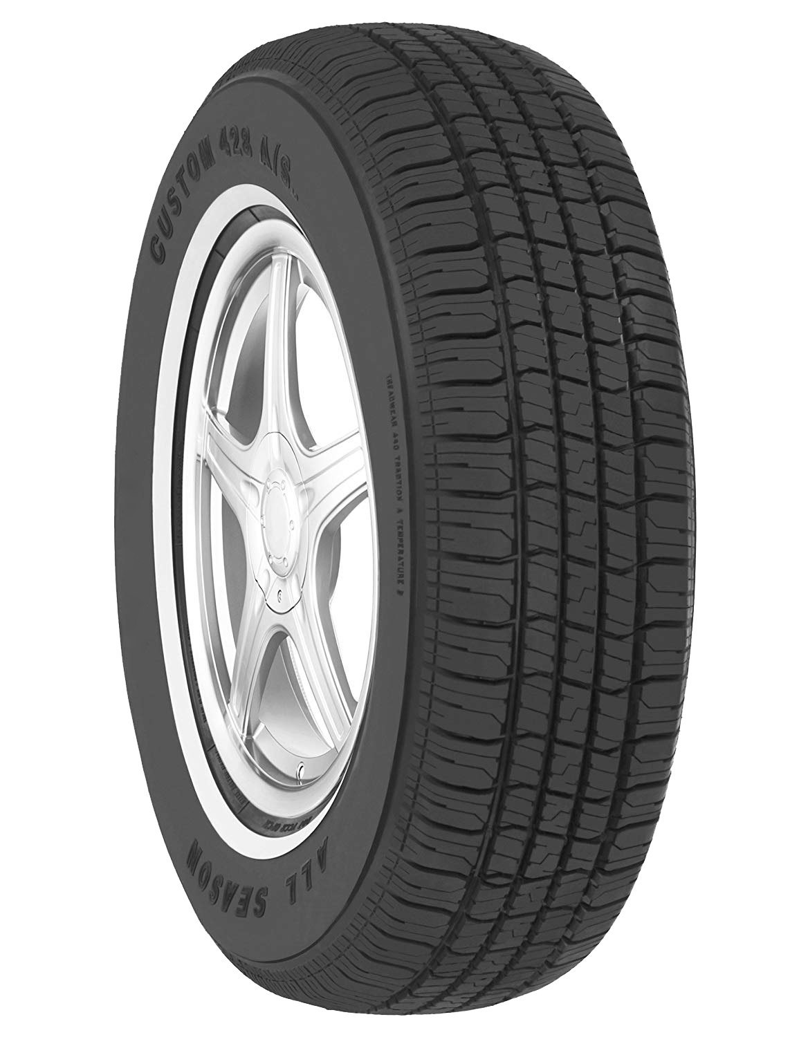 Custom 428 A/S 225/70R15 100S AS All Season Tire