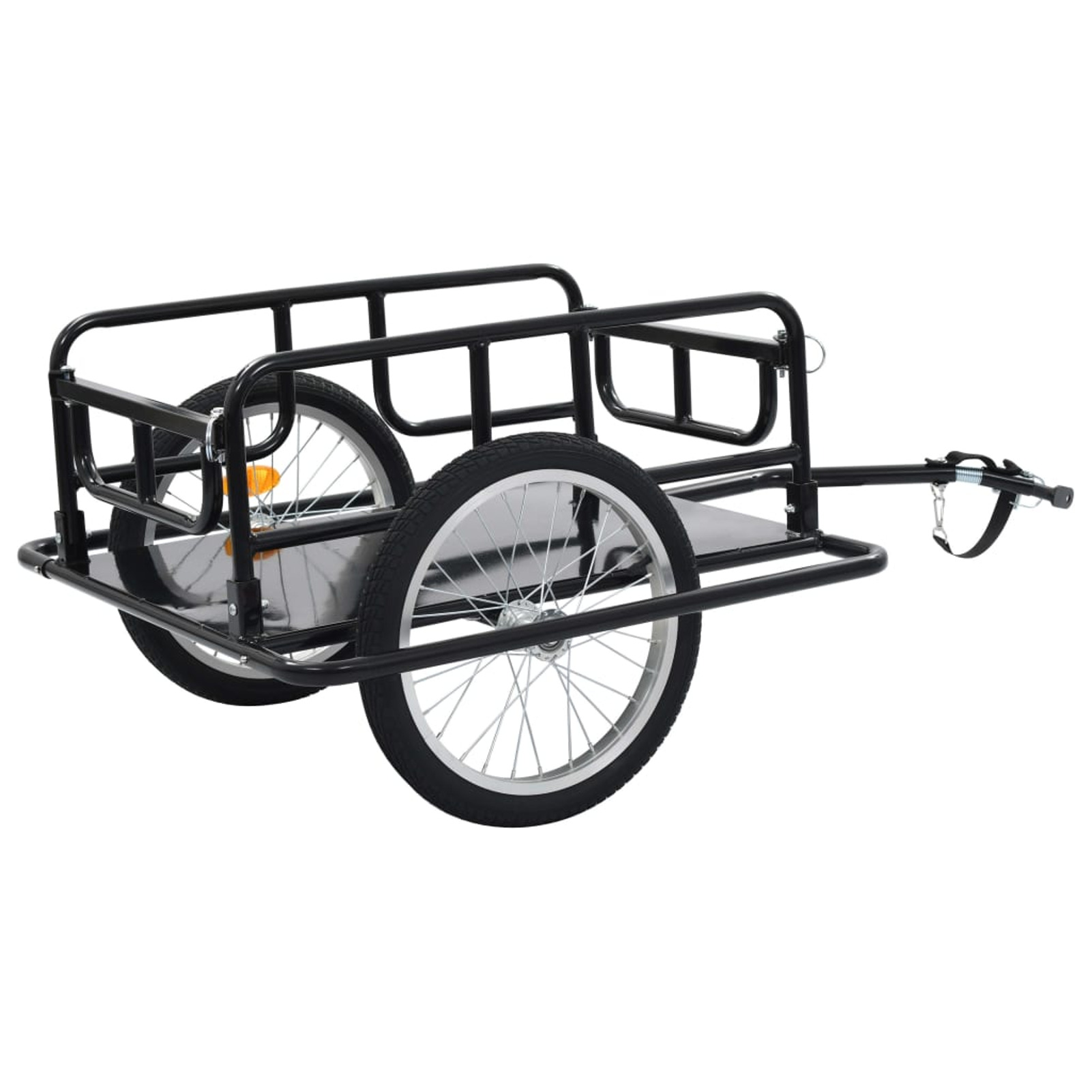 Andoer parcel,Sides 2 Wheeled 2 Wheeled Steel Quick-release Hitch Drawbar Collapsible Sides 2 Wheeled Steel Frame Bike With Quick-release Drawbar And Collapsible Hitch Drawbar And Steel Frame Bike