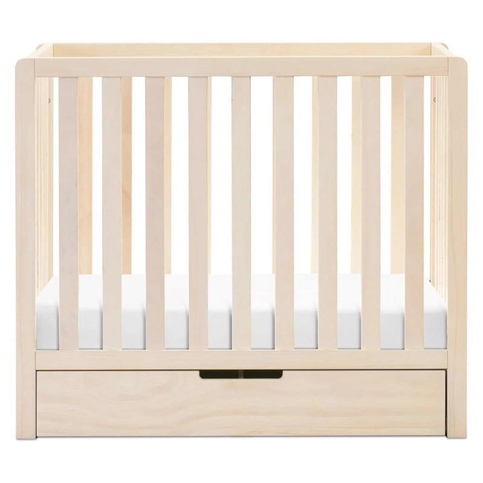 Carter's by DaVinci Colby 4-in-1 Convertible Mini Crib with Trundle in Washed Natural