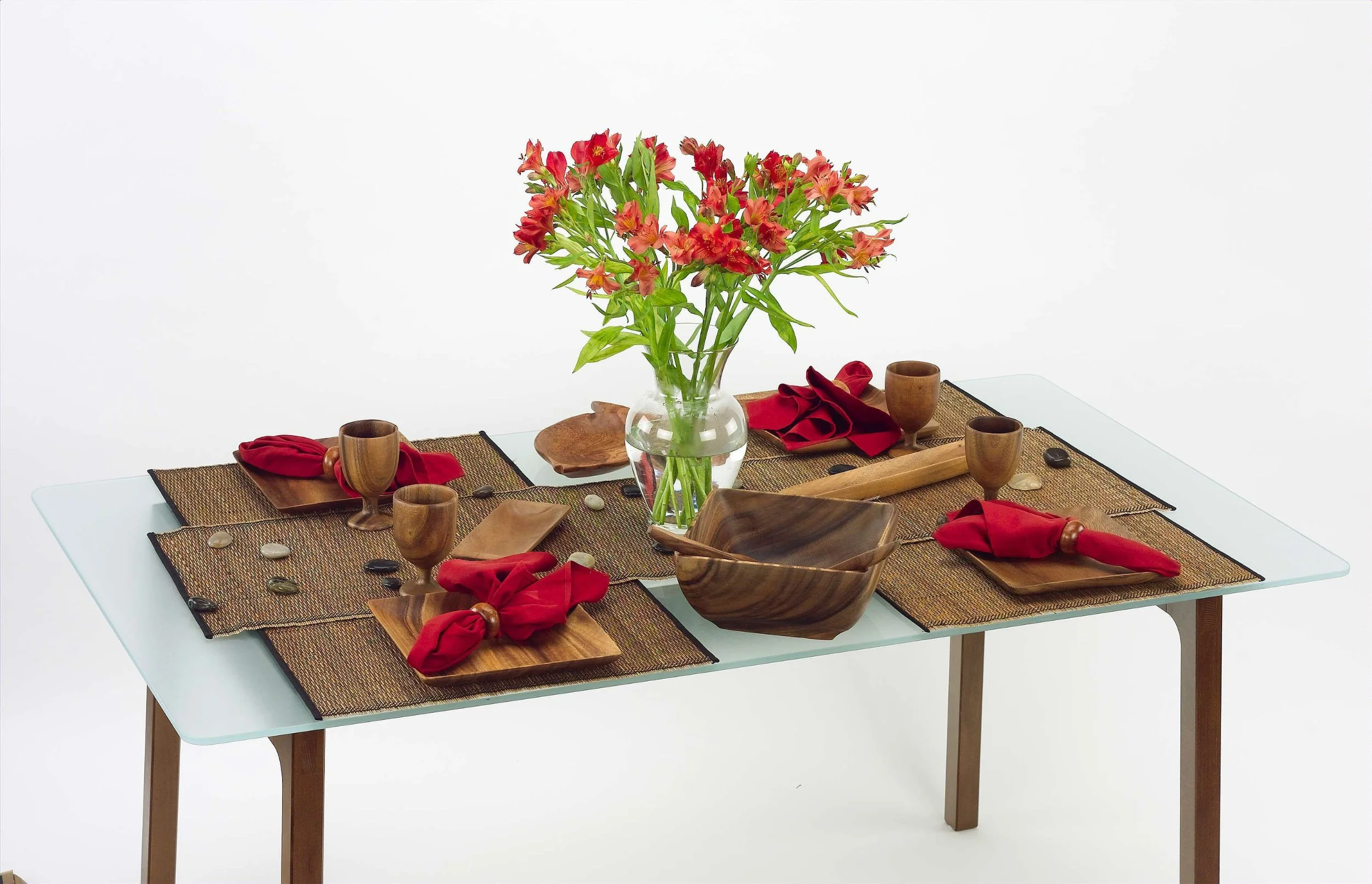 Acacia Wood Square Plate/Tray