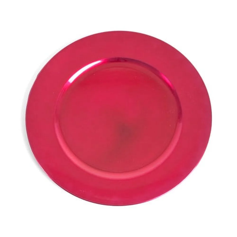 SARO CH001.PS13R 13 in. Round Classic Design Charger Plate - Pistachio  Set of 4