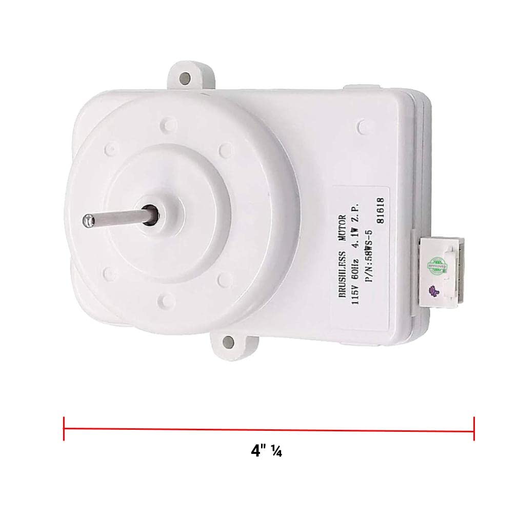 GLOB PRO SOLUTIONS AP6006075 PS11739140 EAP11739140 PD00002933 CKD1914 Refrigerator Condenser Fan Motor 4 Terminals 4