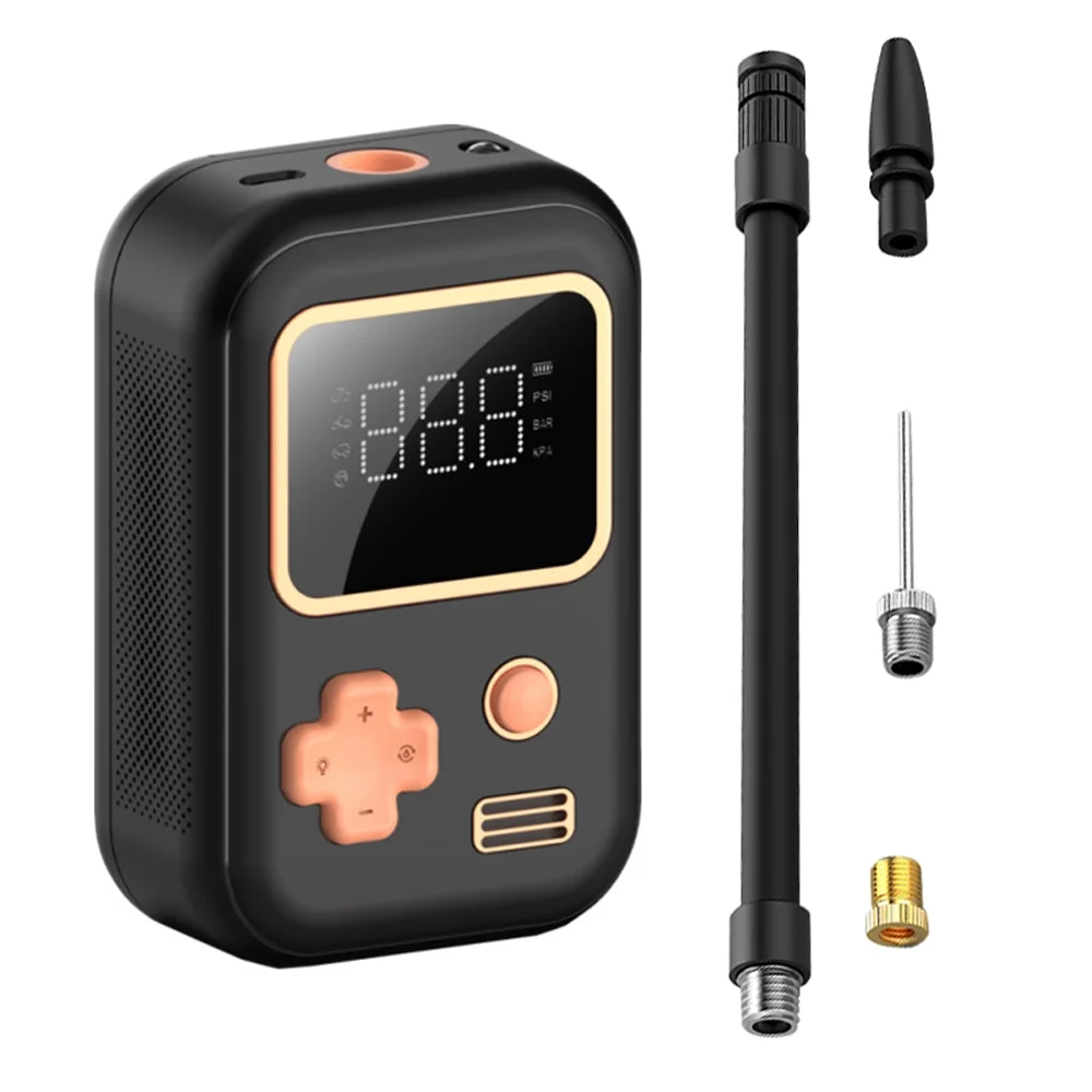 150PSI Car Air Pump Cordless Handheld Air Compressor Portable Electric Tire Inflator with Auto-Off Function for Car Motorcycle Tires Balls