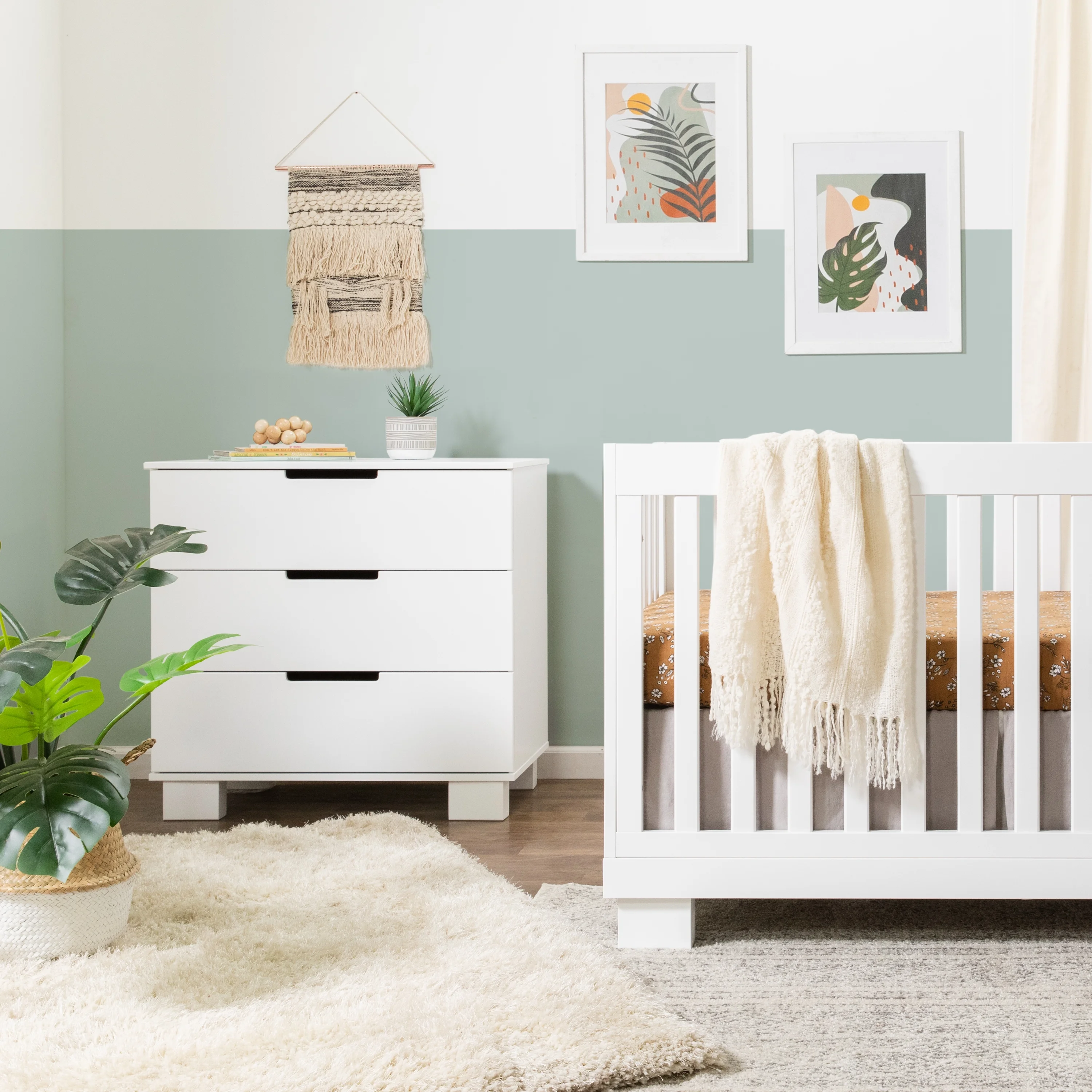 Babyletto Modo 3-Drawer Dresser in White