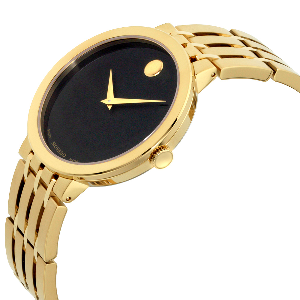 Movado Esperanza Black Dial Men's Watch 0607059